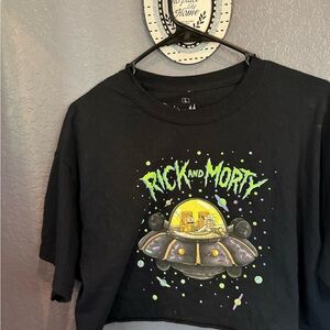 Rick and Morty Black T-Shirt